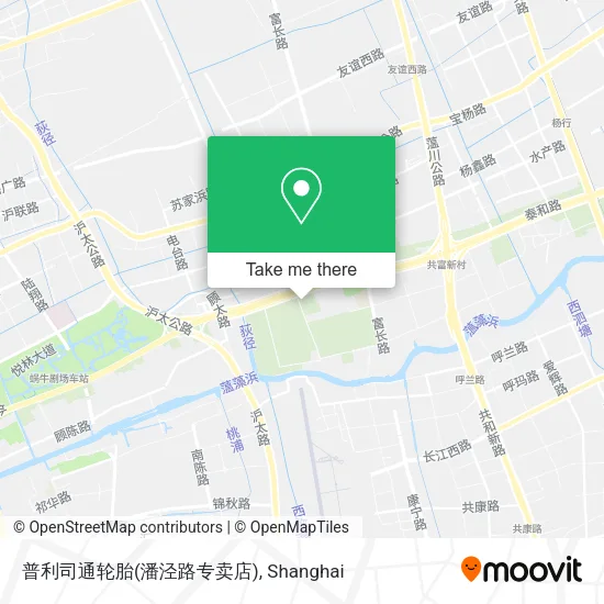 普利司通轮胎(潘泾路专卖店) map