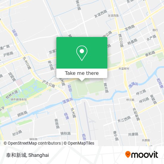 泰和新城 map