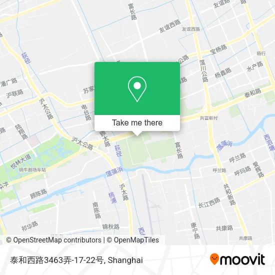 泰和西路3463弄-17-22号 map