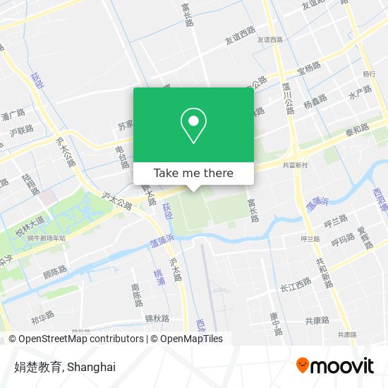 娟楚教育 map