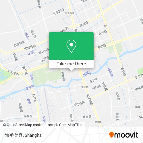 海剪美容 map