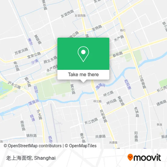 老上海面馆 map