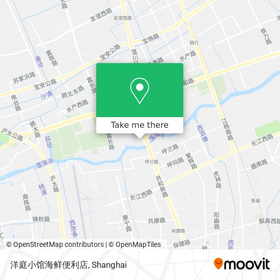 洋庭小馆海鲜便利店 map