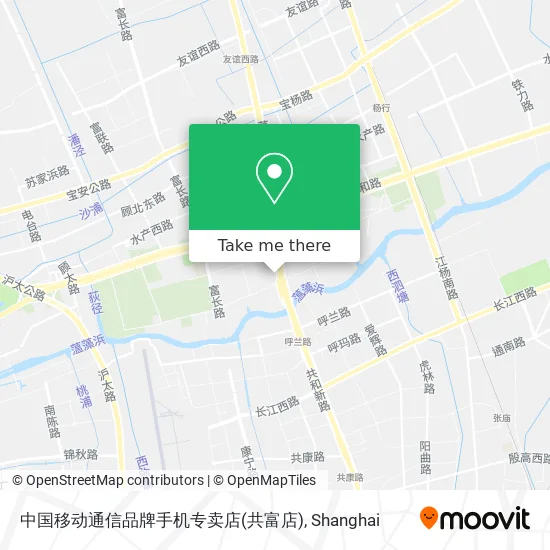 中国移动通信品牌手机专卖店(共富店) map