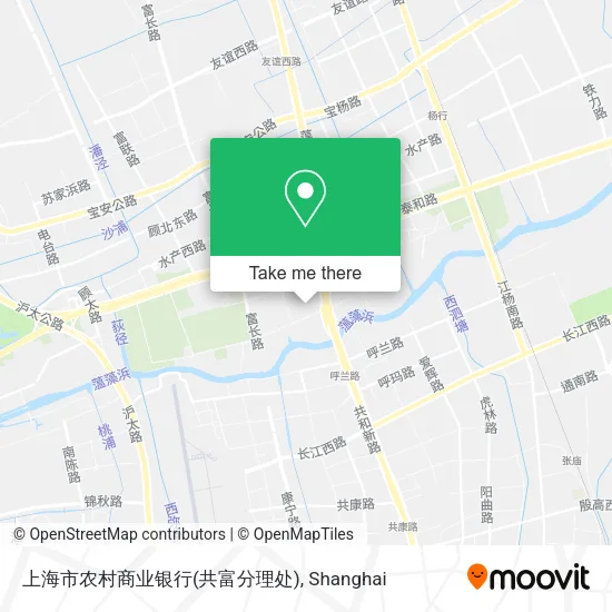 上海市农村商业银行(共富分理处) map