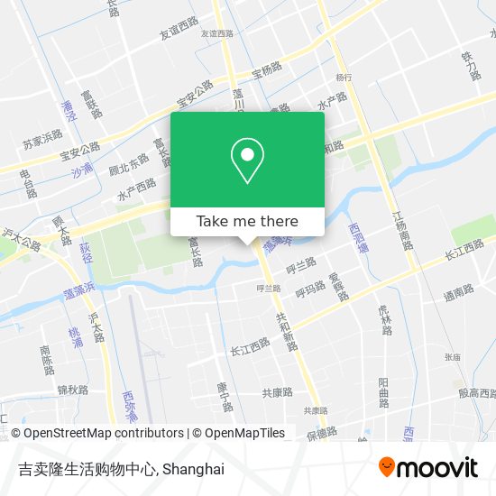 吉卖隆生活购物中心 map