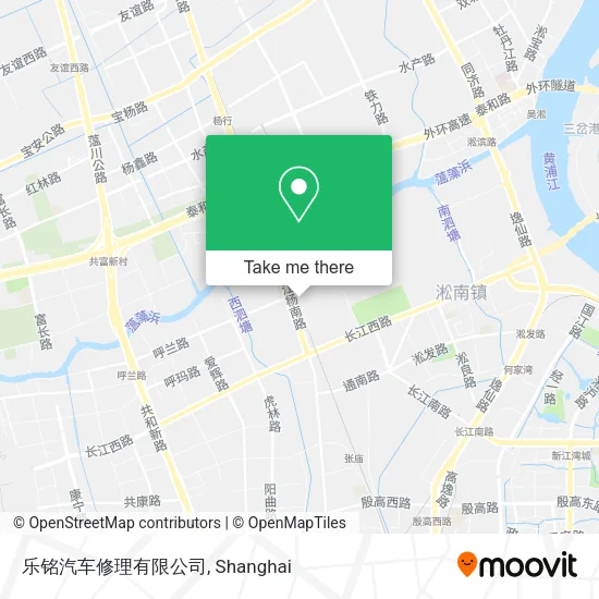 乐铭汽车修理有限公司 map