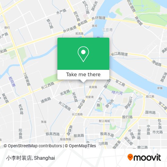 小李时装店 map