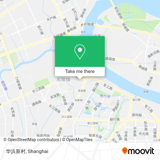 华浜新村 map