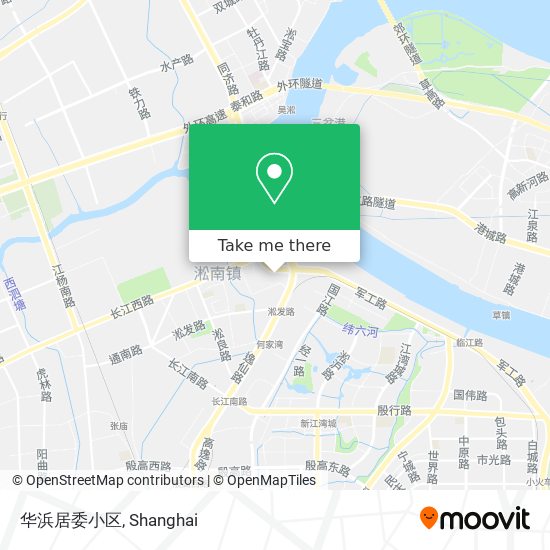 华浜居委小区 map