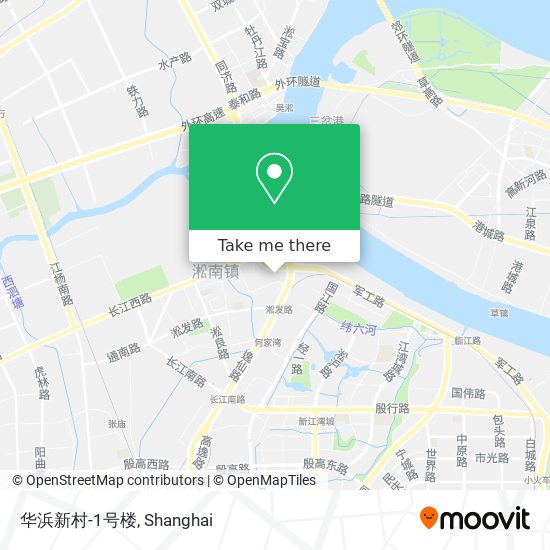 华浜新村-1号楼 map