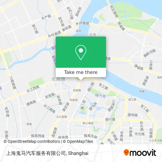 上海鬼马汽车服务有限公司 map