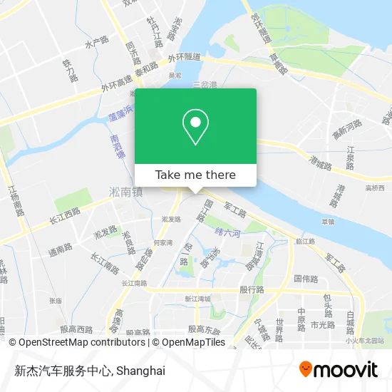 新杰汽车服务中心 map