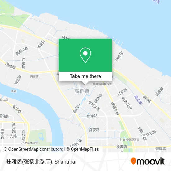 味雅阁(张扬北路店) map