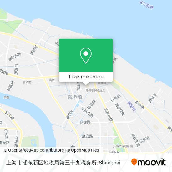 上海市浦东新区地税局第三十九税务所 map