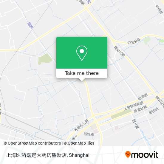 上海医药嘉定大药房望新店 map