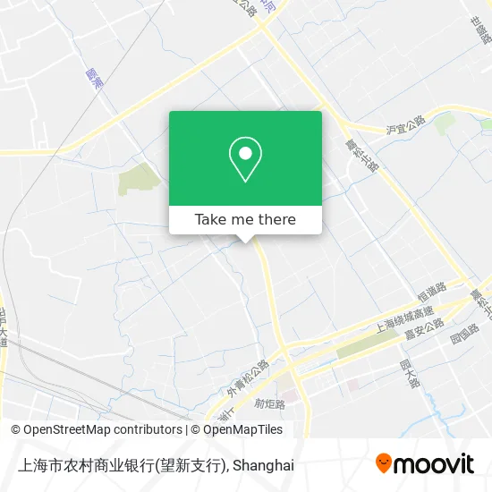 上海市农村商业银行(望新支行) map