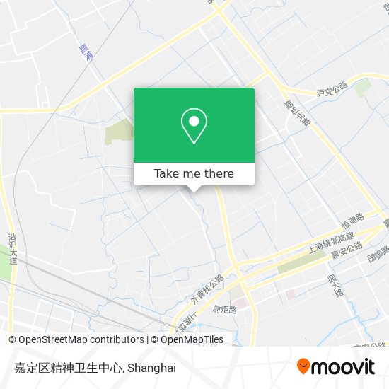 嘉定区精神卫生中心 map