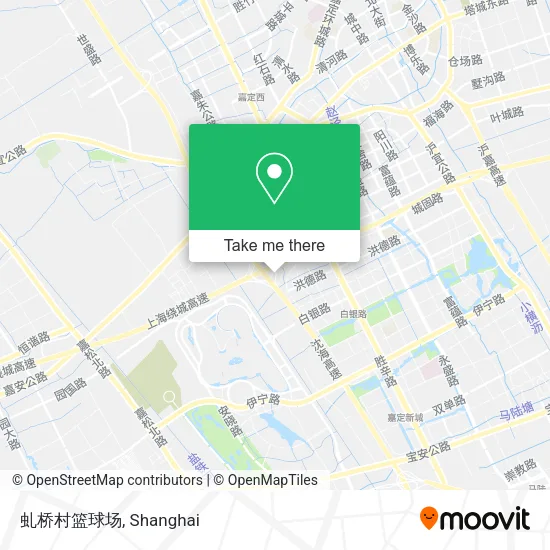 虬桥村篮球场 map
