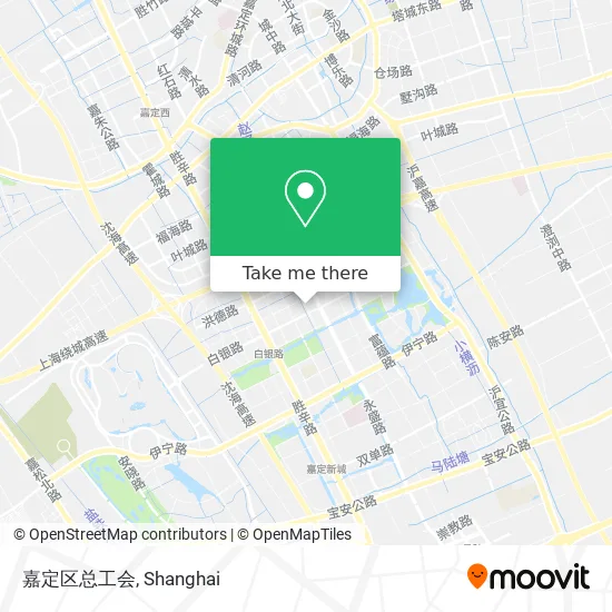 嘉定区总工会 map