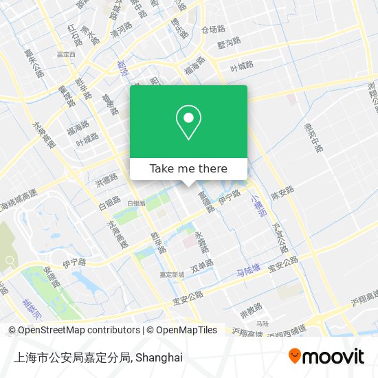 上海市公安局嘉定分局 map