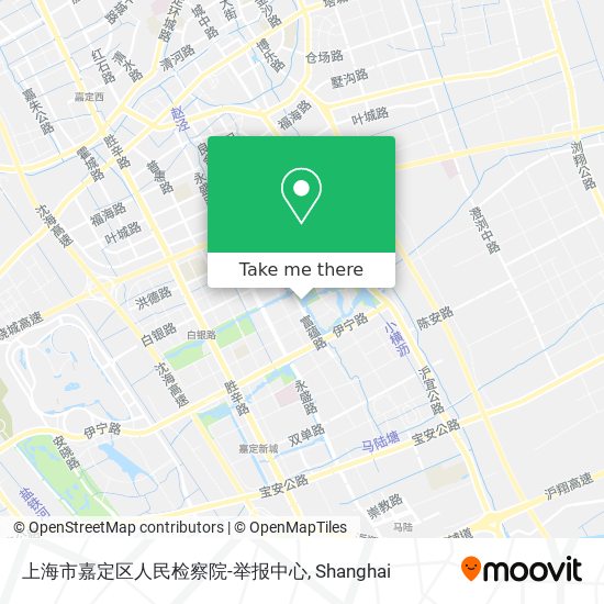 上海市嘉定区人民检察院-举报中心 map