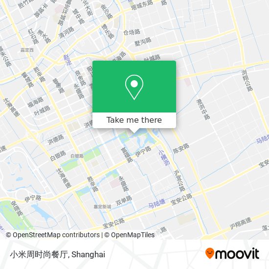 小米周时尚餐厅 map