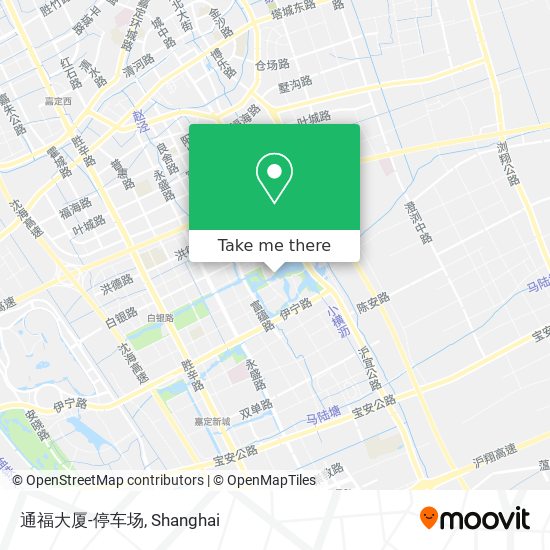 通福大厦-停车场 map