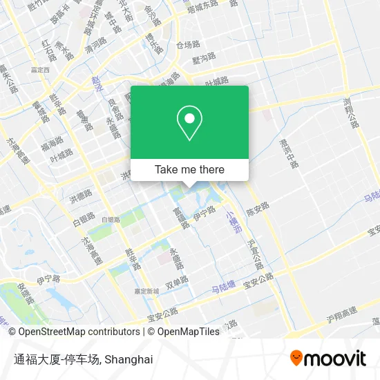 通福大厦-停车场 map