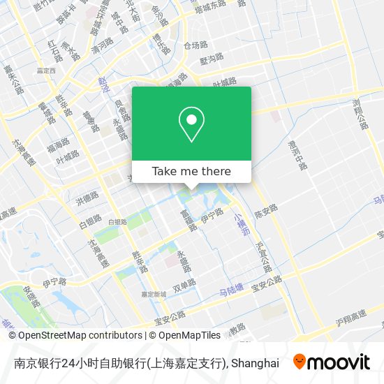 南京银行24小时自助银行(上海嘉定支行) map