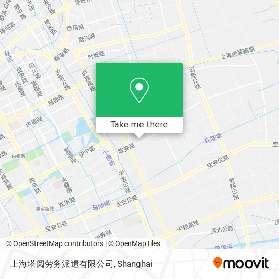 上海塔阅劳务派遣有限公司 map