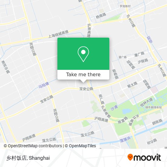 乡村饭店 map