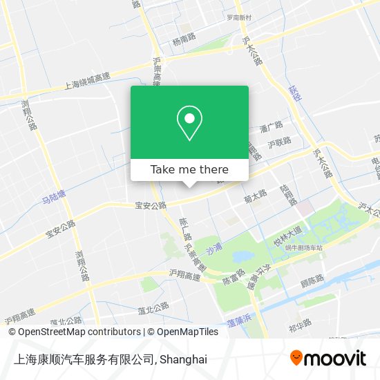 上海康顺汽车服务有限公司 map