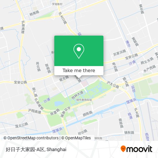 好日子大家园-A区 map