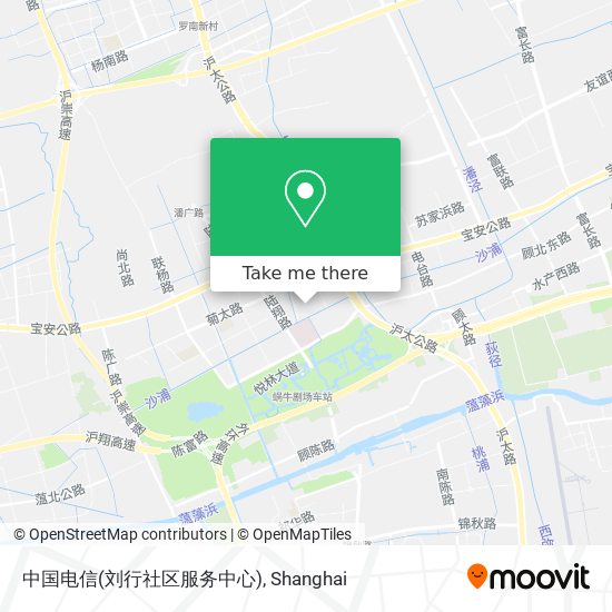 中国电信(刘行社区服务中心) map
