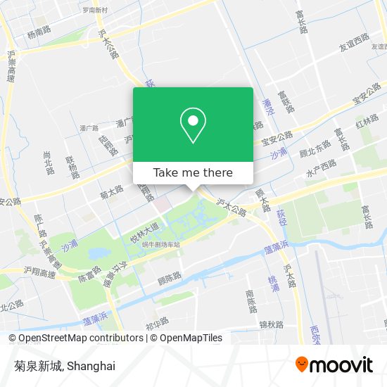菊泉新城 map