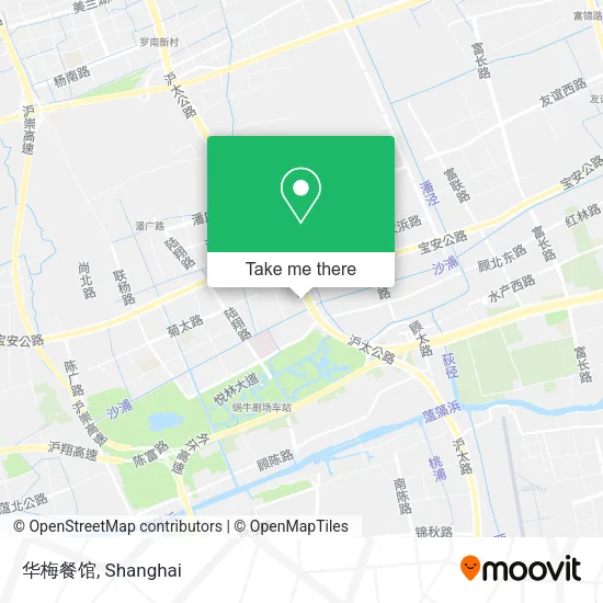 华梅餐馆 map