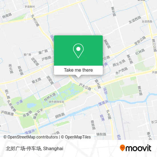 北郊广场-停车场 map