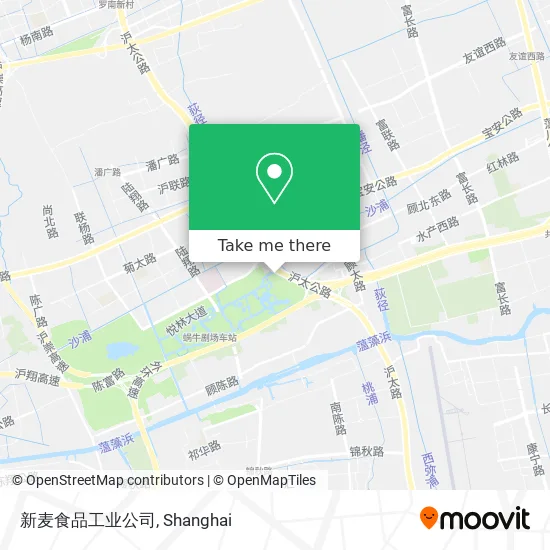 新麦食品工业公司 map