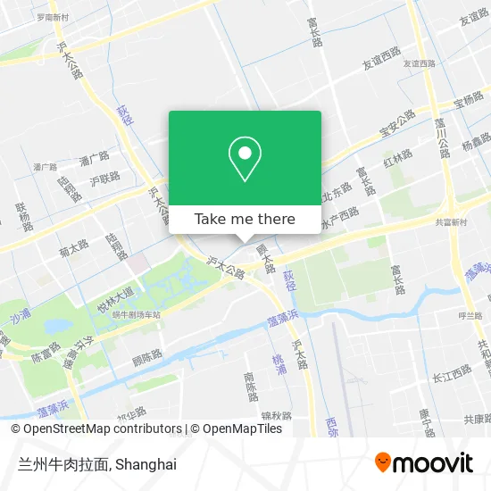 兰州牛肉拉面 map
