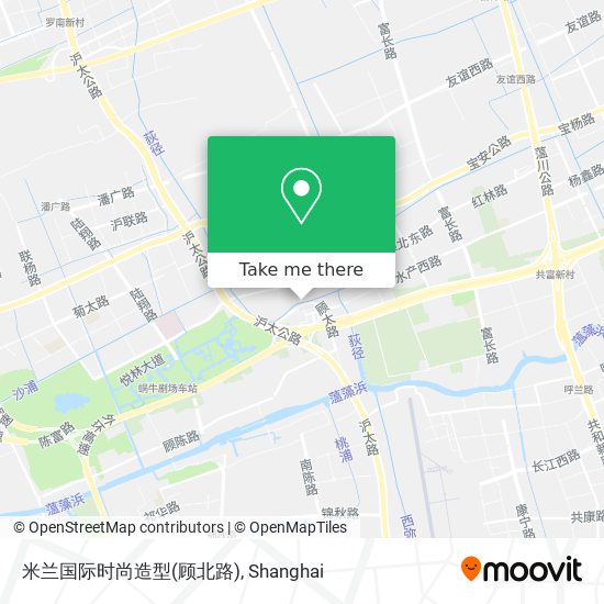 米兰国际时尚造型(顾北路) map