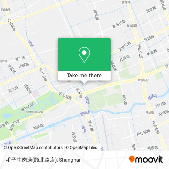 毛子牛肉汤(顾北路店) map