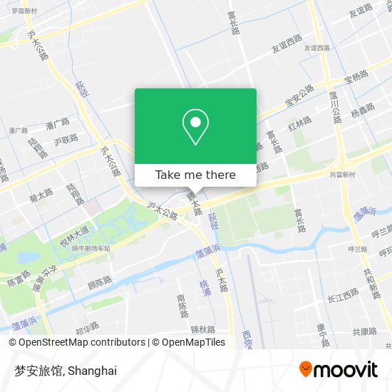 梦安旅馆 map