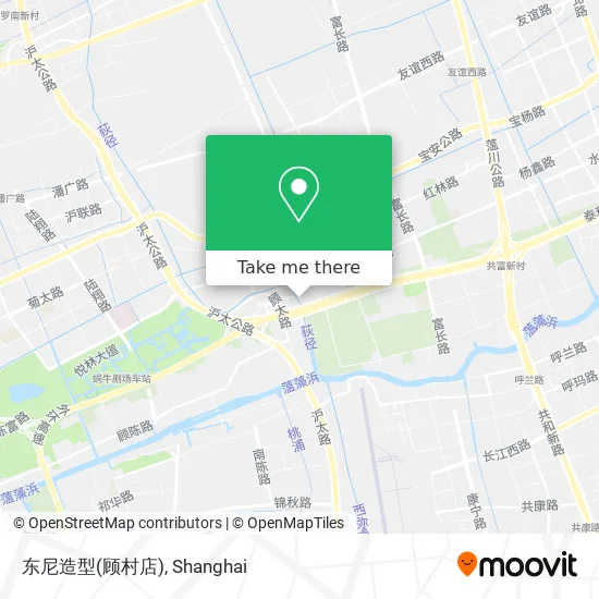 东尼造型(顾村店) map