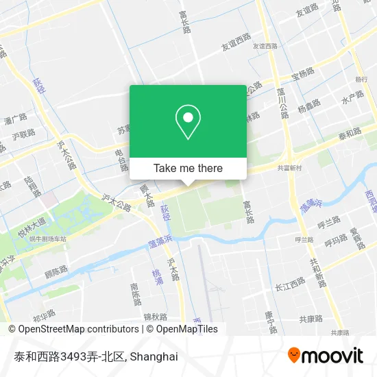 泰和西路3493弄-北区 map