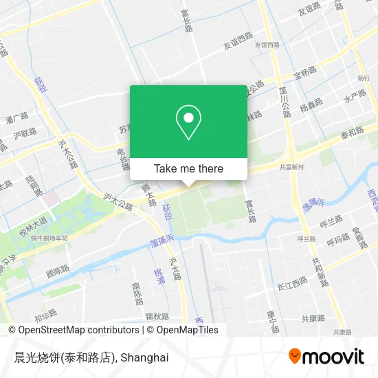 晨光烧饼(泰和路店) map