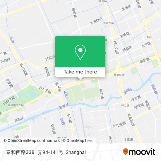 泰和西路3381弄94-141号 map