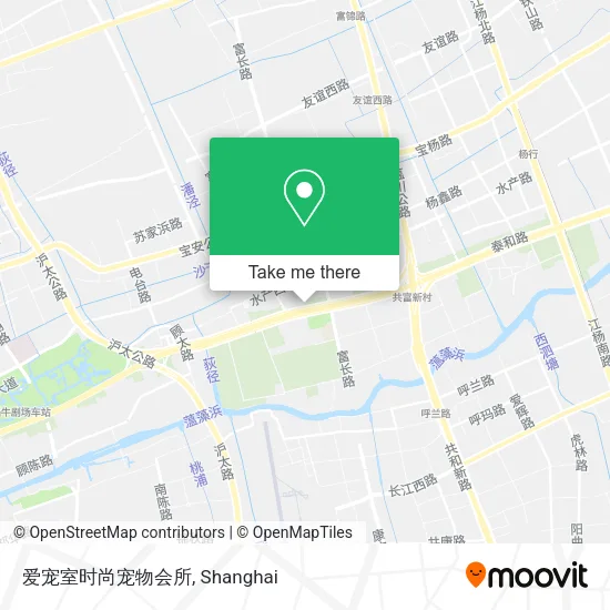 爱宠室时尚宠物会所 map