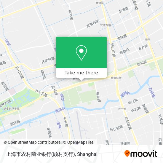上海市农村商业银行(顾村支行) map