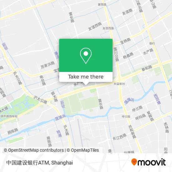 中国建设银行ATM map